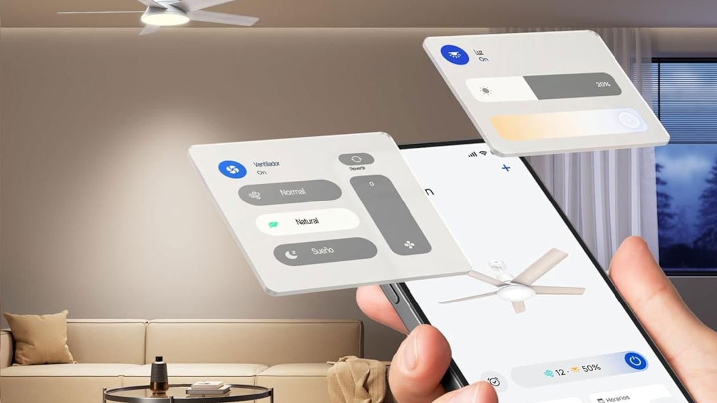 Dreo ventilador techo inteligente app