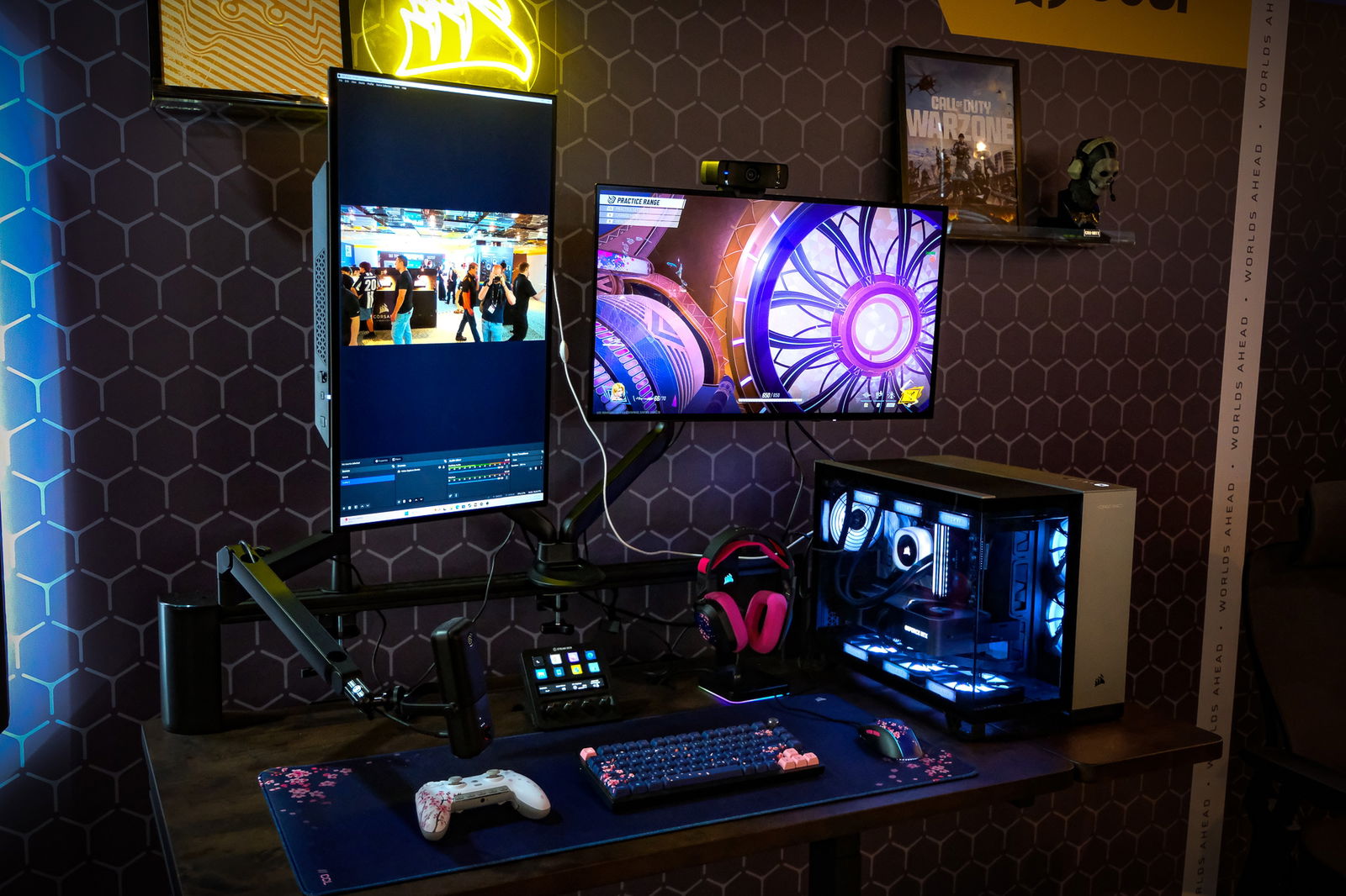 un setup de corsair