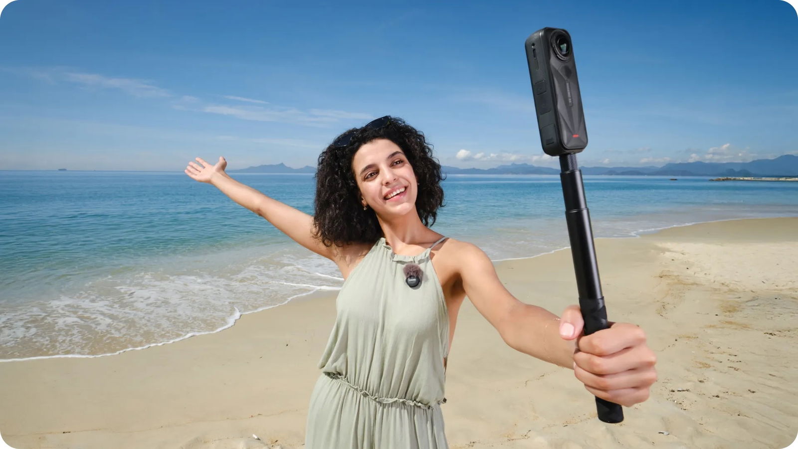 Mic Air con una cámara Insta360