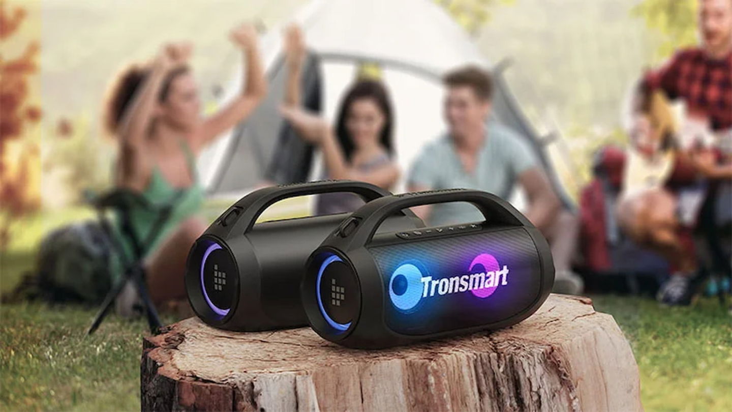 Este altavoz portátil es ideal para alegrar las fiestas