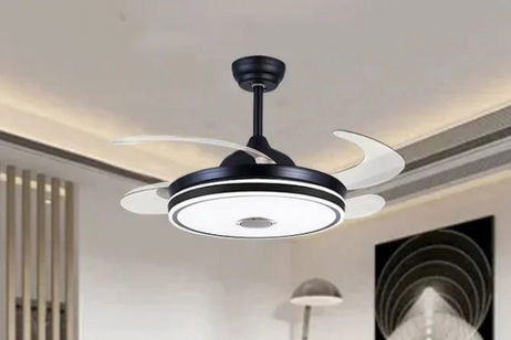"Es una pasada": todo el mundo está comprando este baratísimo ventilador de techo dos en uno