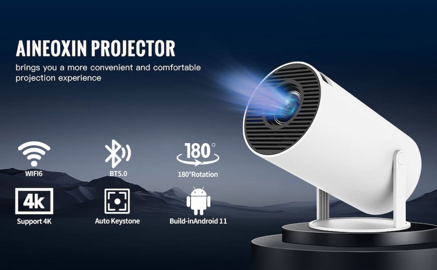 Este proyector tiene un gran descuento en AliExpress y es por tiempo limitado