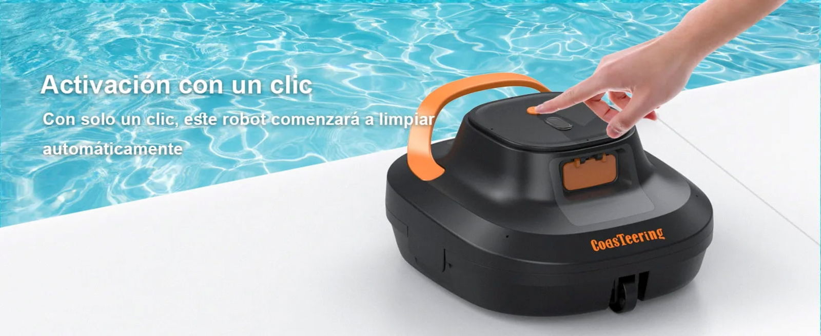 Este robot limpiador de piscina tiene un precio de derribo en TEMU