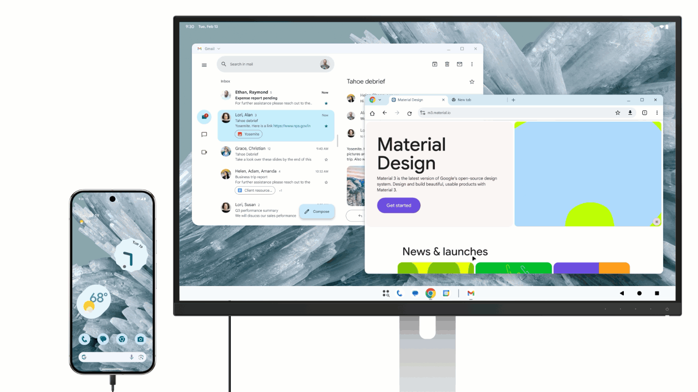 Así funciona el nuevo 'modo de escritorio' de Android 16: usar tu móvil como si de un PC se tratase ya es posible