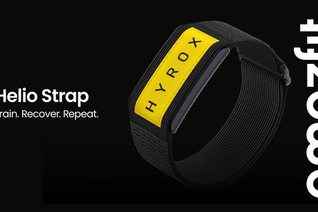 Amazfit lanza su alternativa a la pulsera WHOOP: así es la nueva Helio Strap HYROX Edition