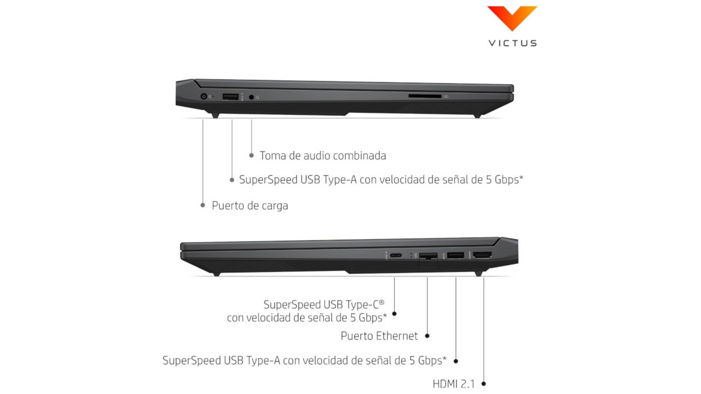 Se hunde al mínimo este portátil gaming de HP con gráfica RTX y 512GB SSD, ideal para iniciarse