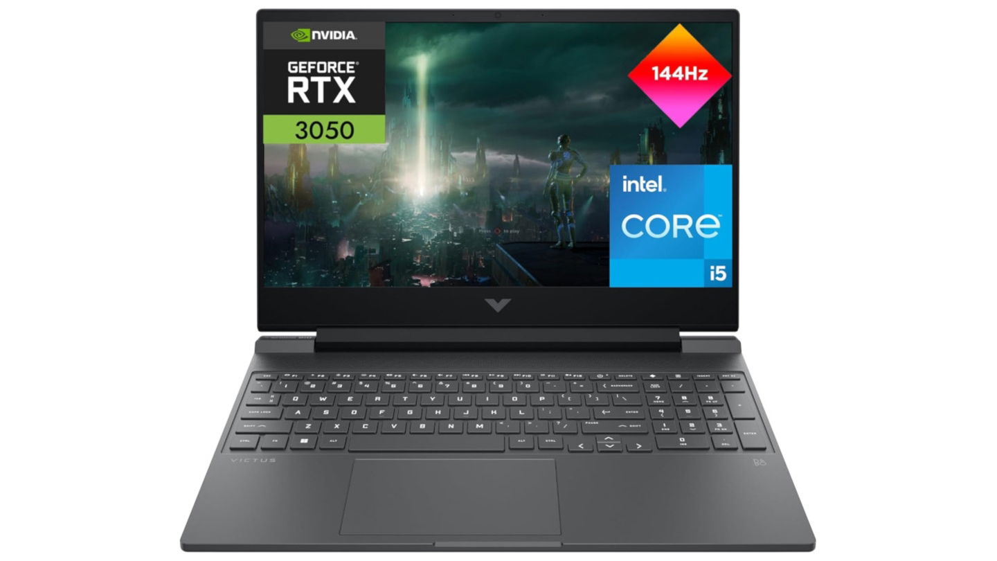 Se hunde al mínimo este portátil gaming de HP con gráfica RTX y 512GB SSD, ideal para iniciarse