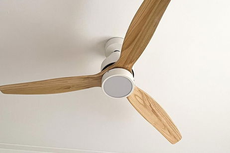 No hay mejor forma de comenzar el verano: ventilador de techo con descuento y temporizador
