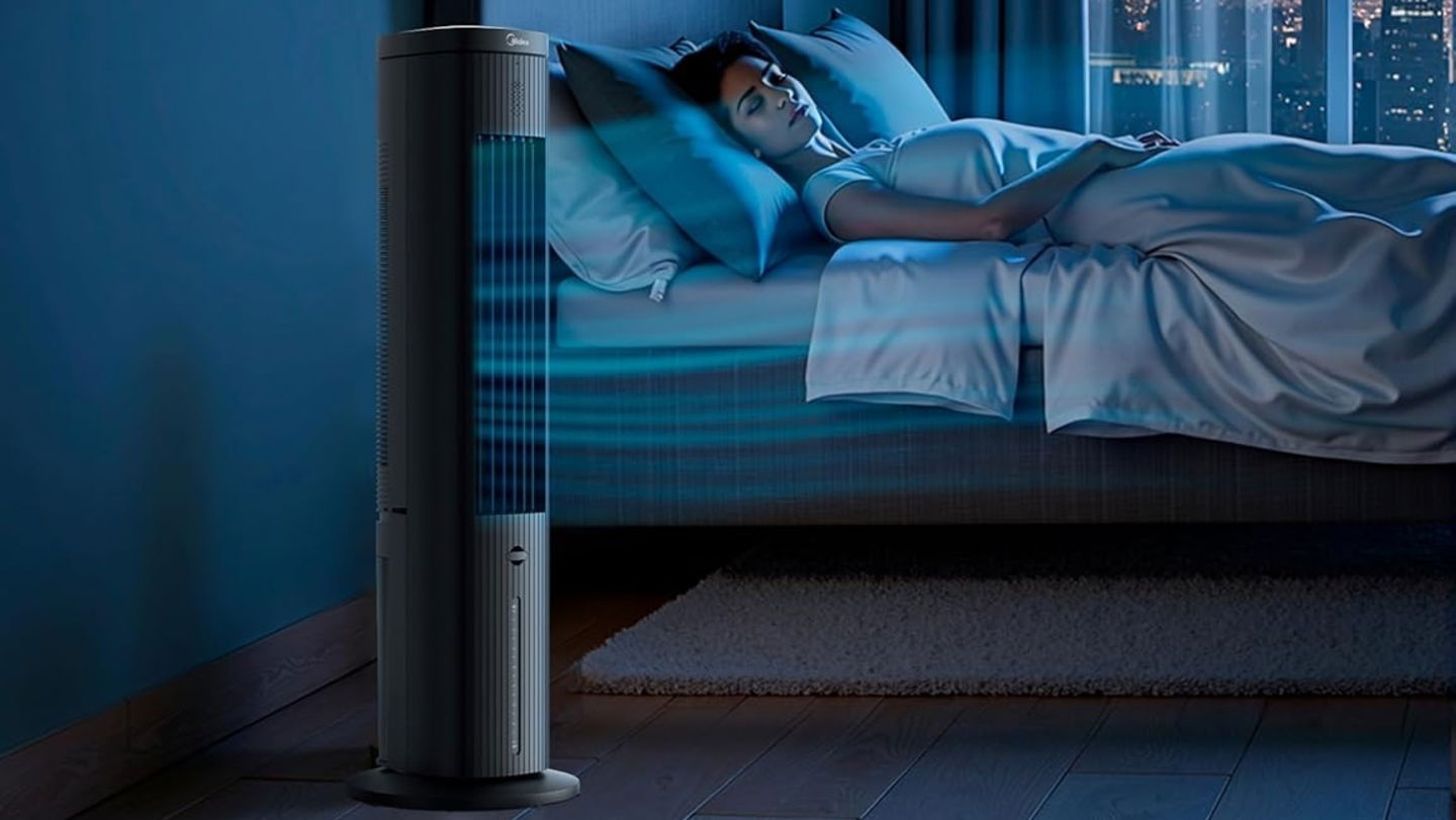 MIDEA Climatizador Evaporativo 3 en 1 noche
