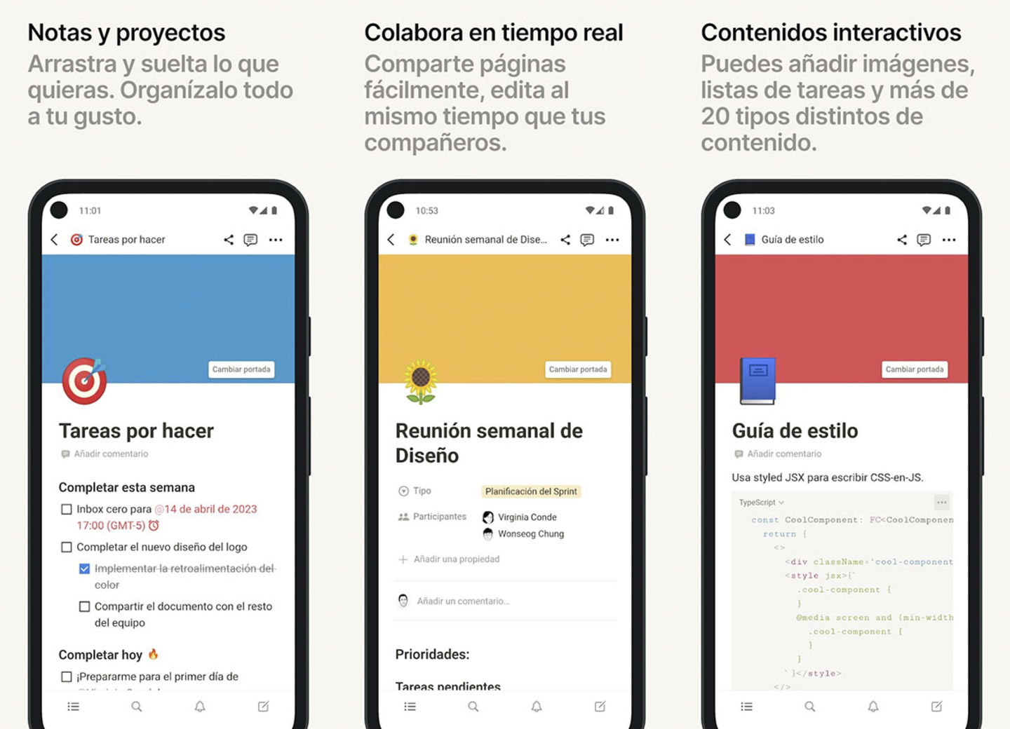 Notion app para estudiar