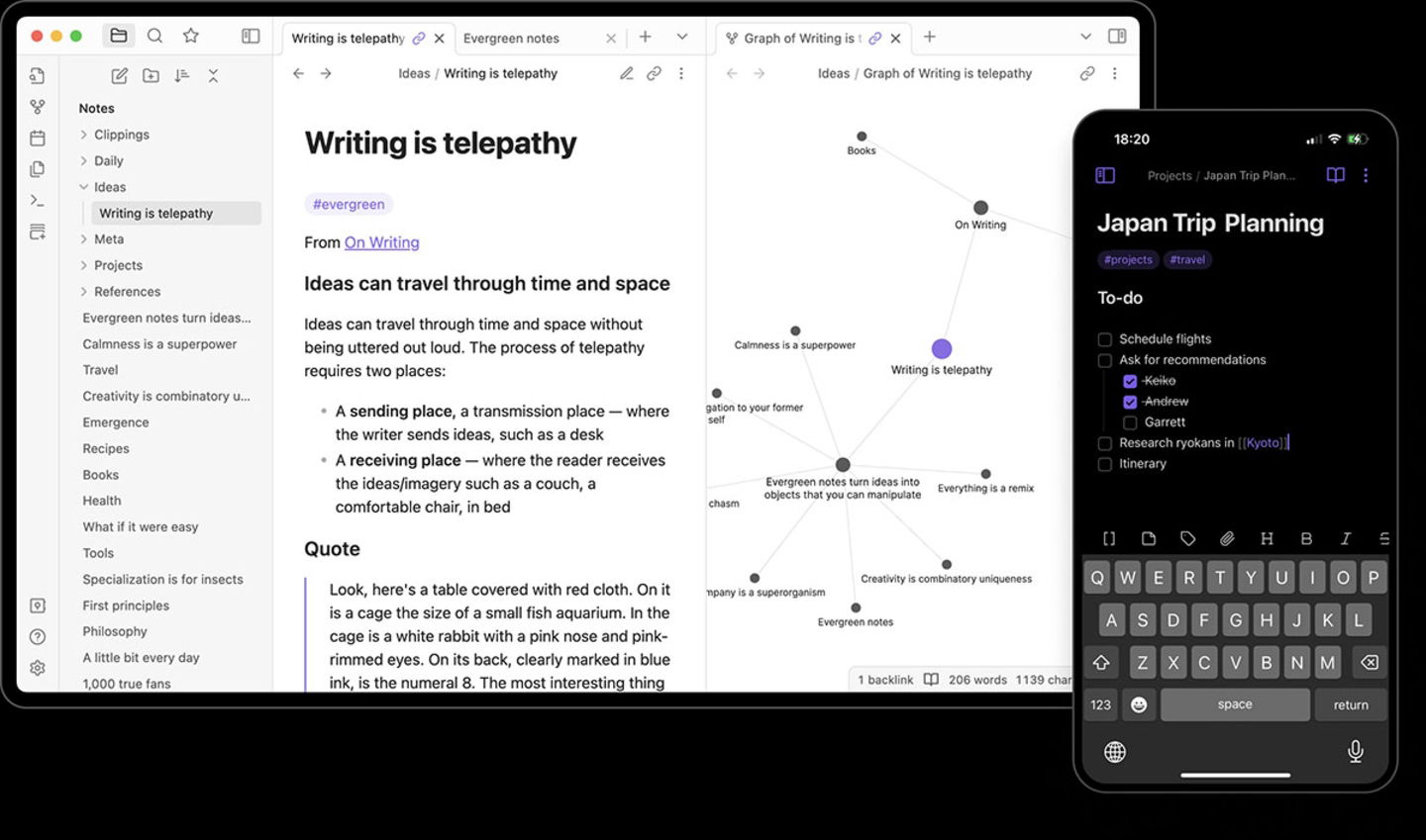 Obsidian la herramienta para pensar escribiendo