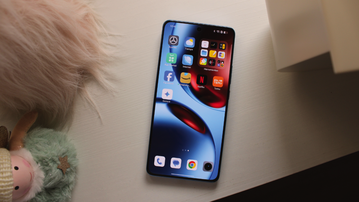 Pantalla del realme GT 7
