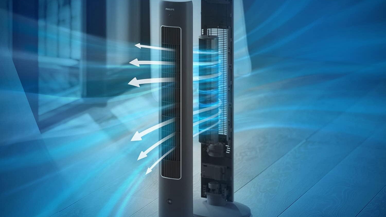 PHILIPS Ventilador de torre Serie 5000 frescor