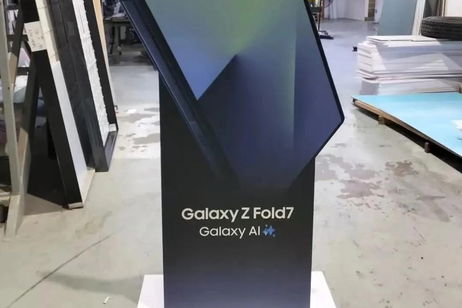 Así de espectacular será el Samsung Galaxy Z Fold7: estas son sus primeras imágenes "reales" en un tótem publicitario Así de espectacular será el Samsung Galaxy Z Fold7: estas son sus primeras imágenes "reales" en un tótem publicitario