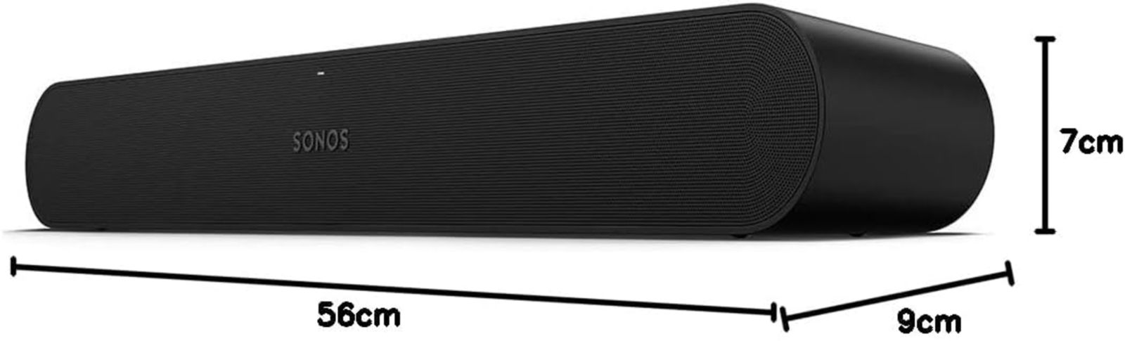 sonos ray medidas