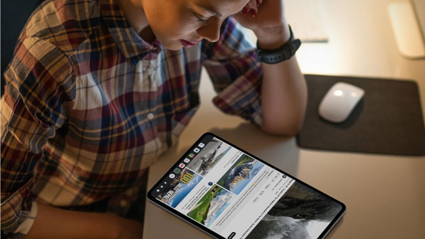 La tablet grande y barata que lo tiene todo: pantalla de 12 pulgadas, 256 GB y Android 14