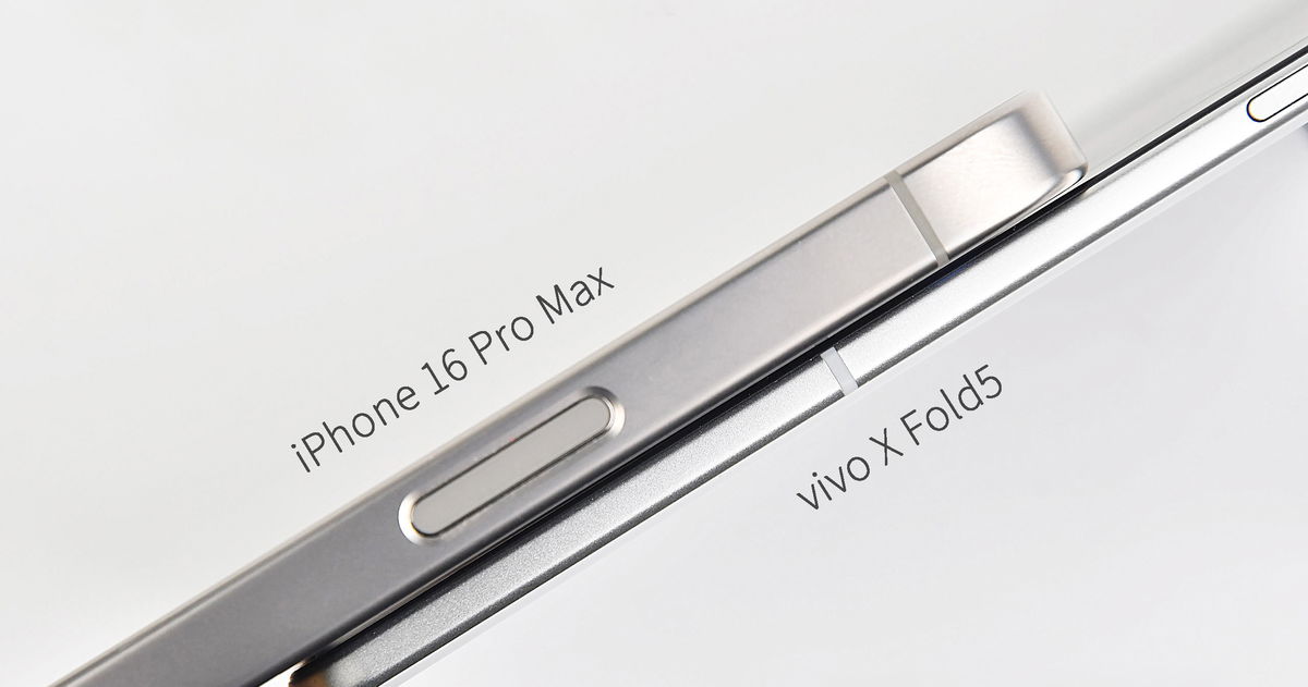 vivo quiere guerra y se compara con Apple: su próximo plegable X Fold5 es casi tan fino como un iPhone 16 Pro Max