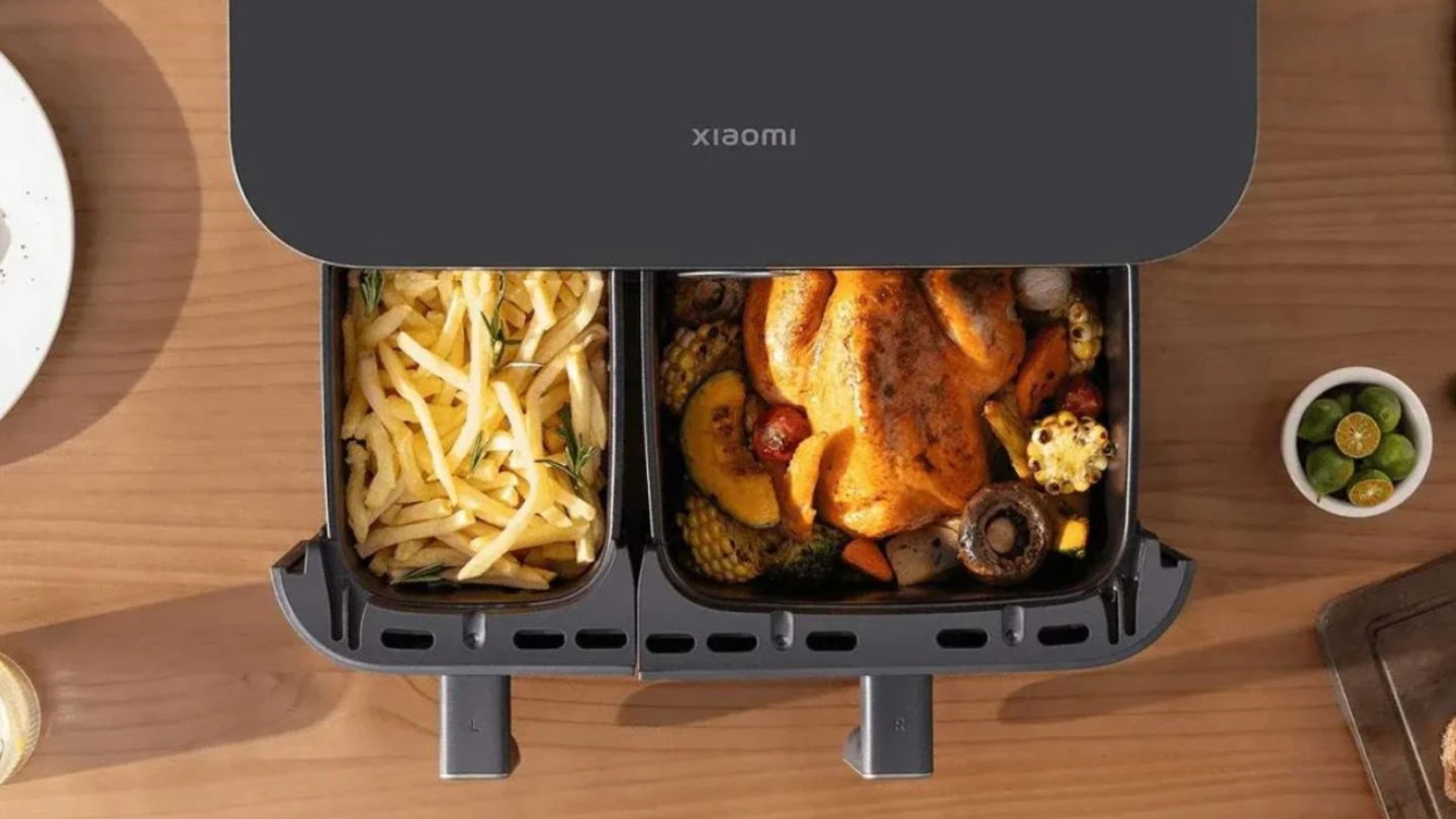 Xiaomi vuelve a revolucionar tu cocina: su nueva freidora de aire te permitirá cocinar dos platos a la vez