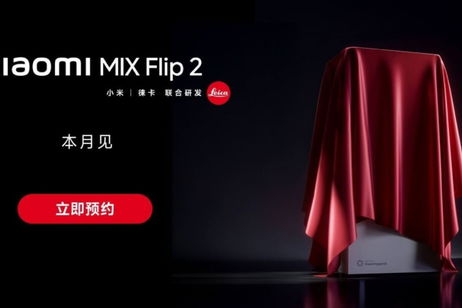 Xiaomi ya nos anticipa al MIX Flip 2 confirmando además plazos de presentación