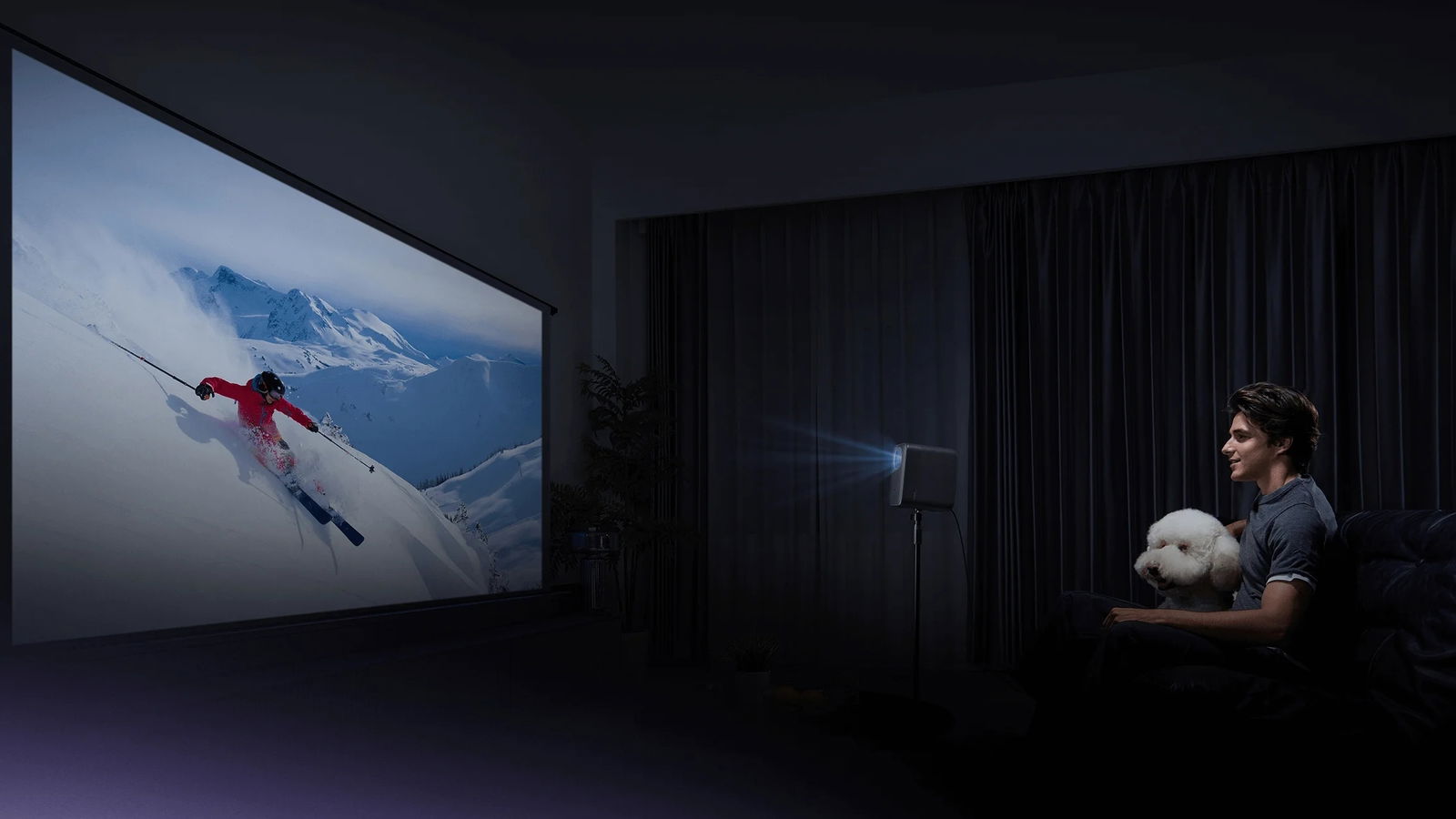 Xiaomi Smart Projector L1 Pro salon