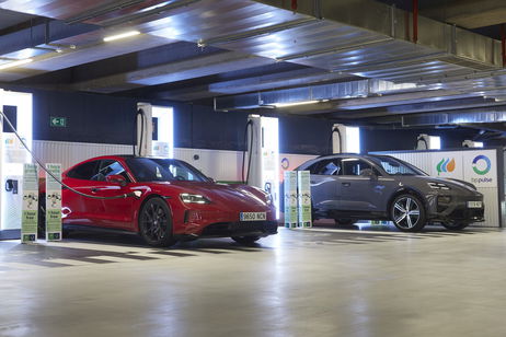 Abre en Madrid la mayor estación de carga ultra rápida para coches eléctricos de toda España