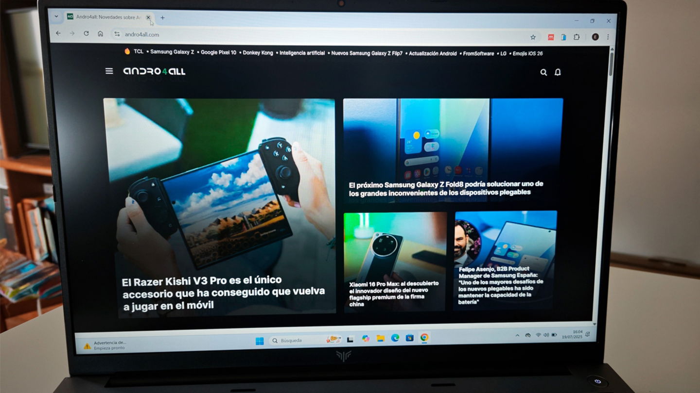 ACEMAGIC RX16 pantalla