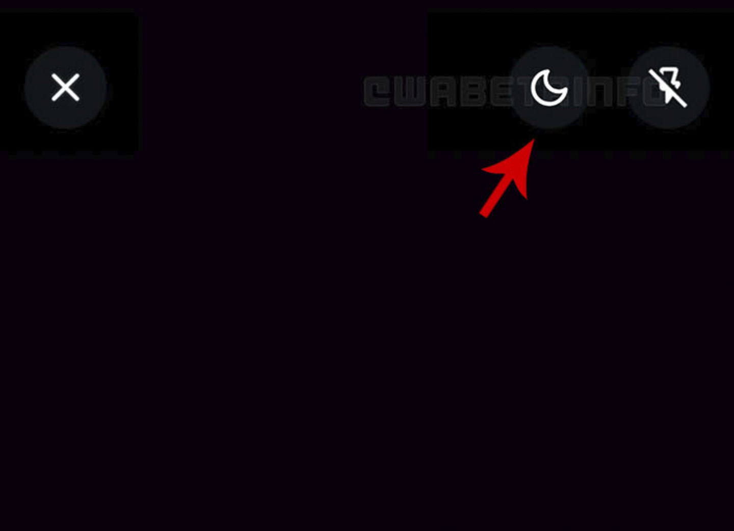 Así funciona el Modo noche en la camara de WhatsApp