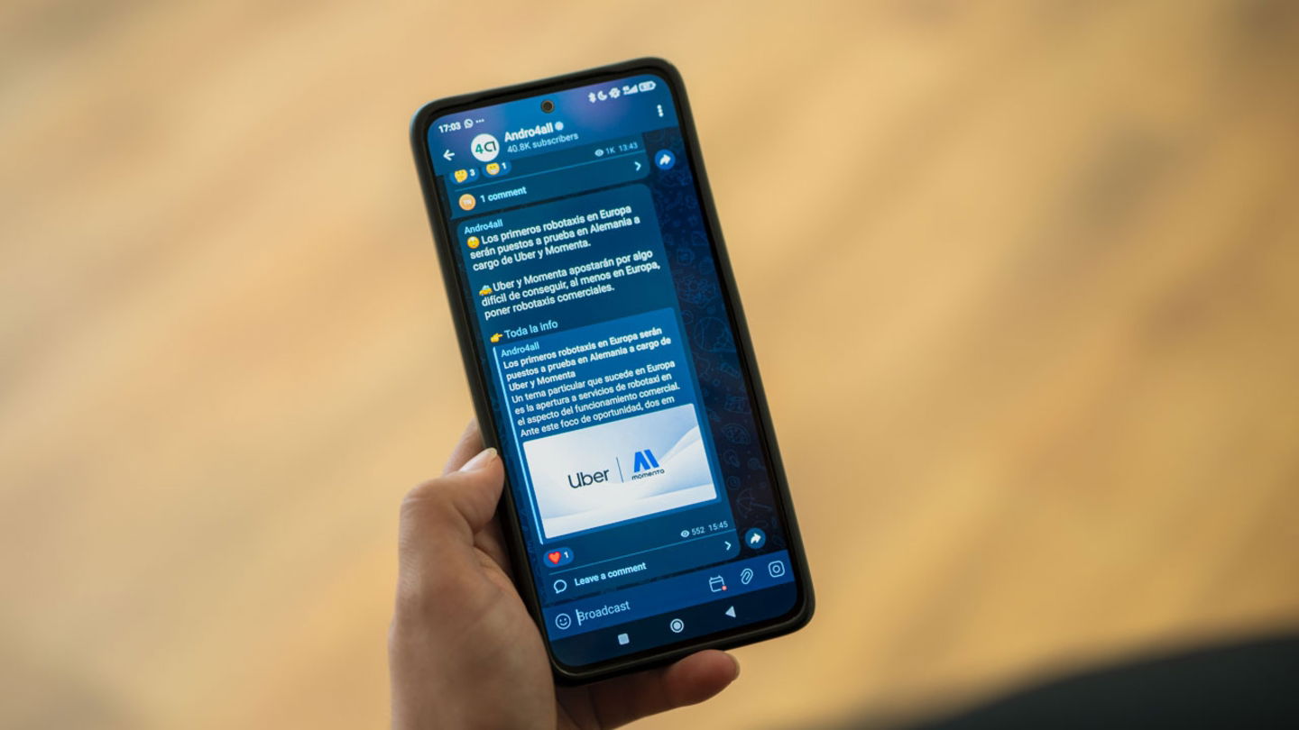 Canales de tecnología de Telegram