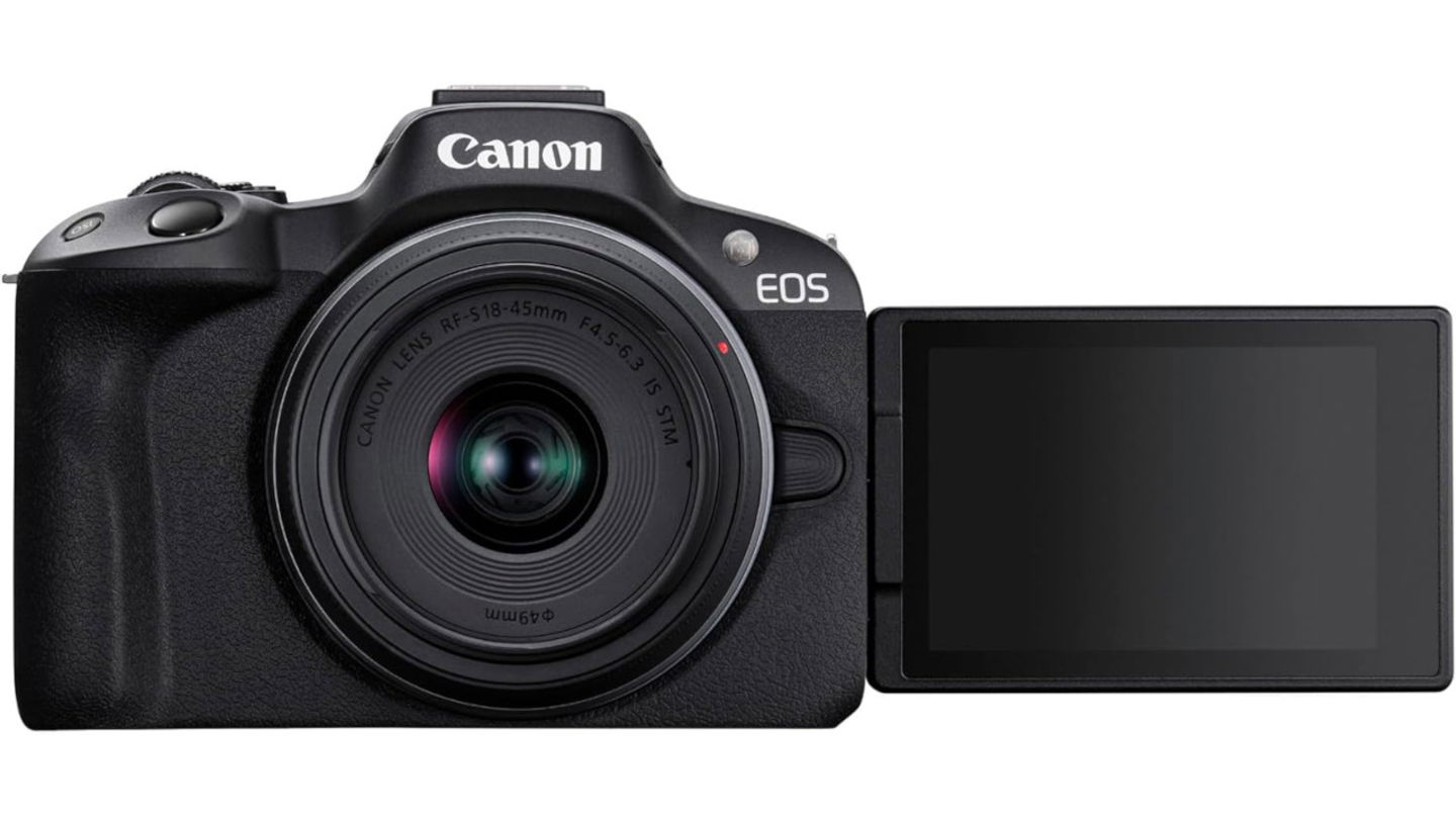 La Canon EOS R50, ideal para creadores de contenido, a precio de chollo con lente incluida