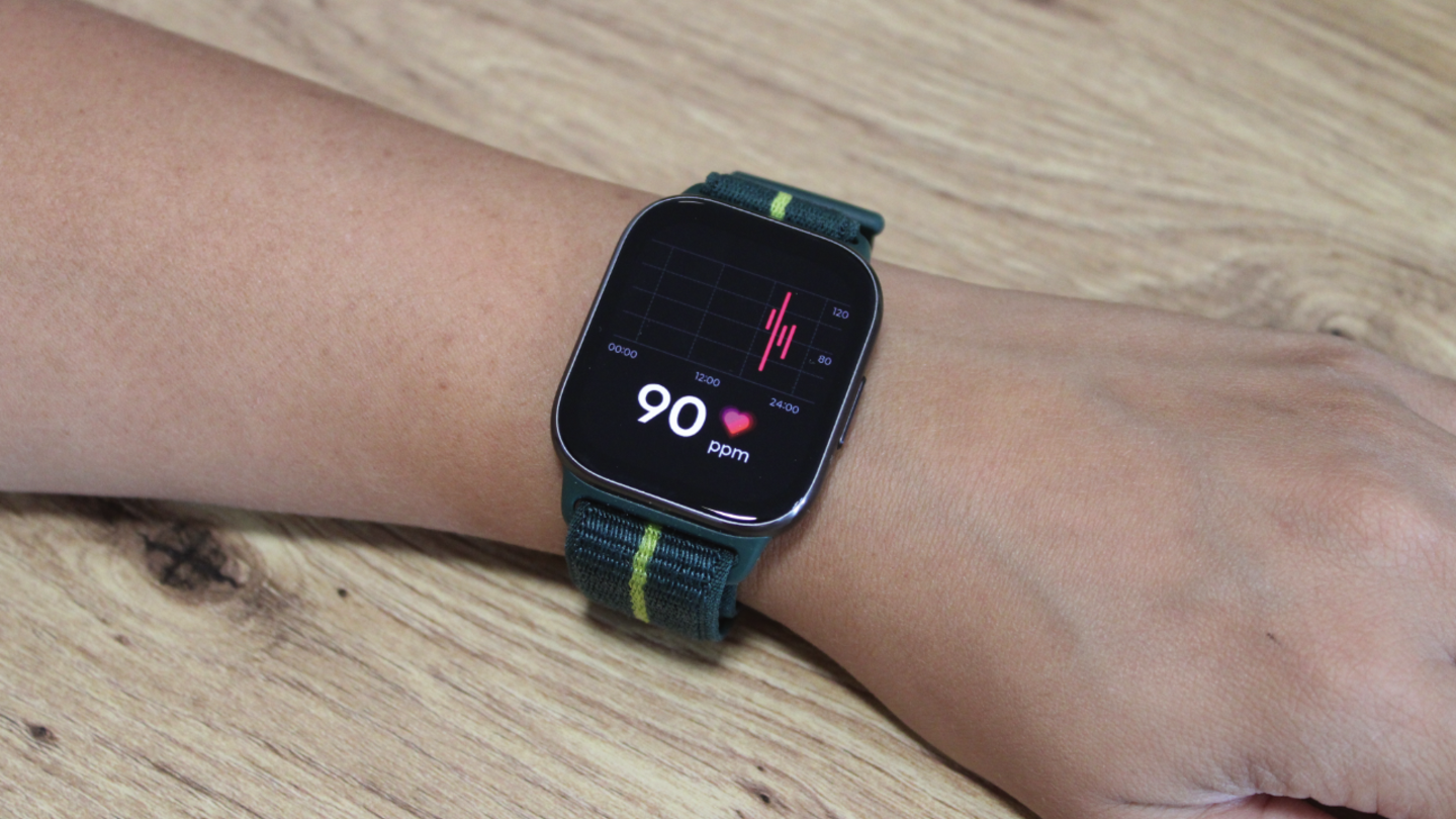 Frecuencia cardiaca del moto watch fit