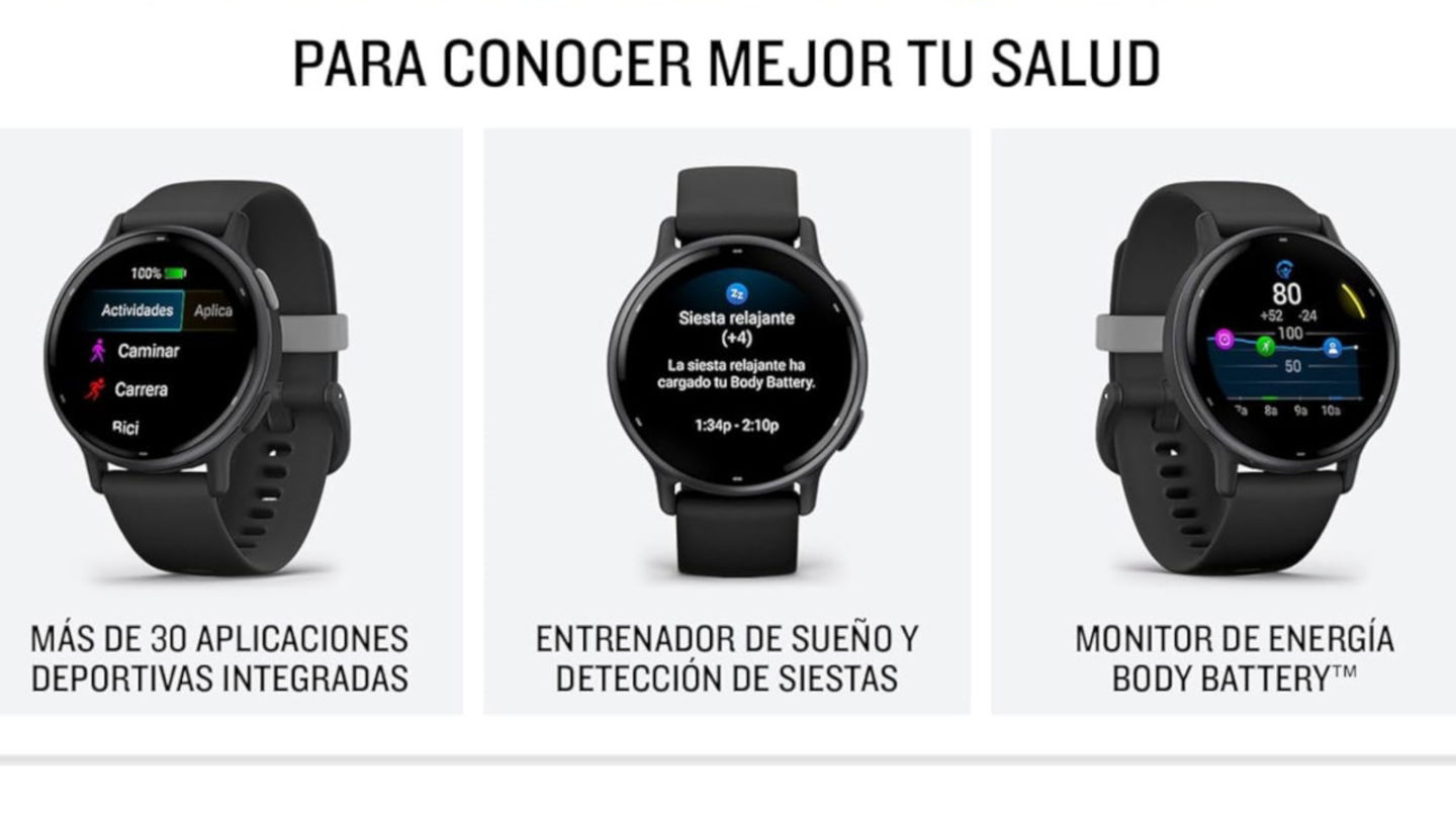Este Garmin con funciones premium y batería de 11 días está rebajadísimo en el Prime Day de Amazon