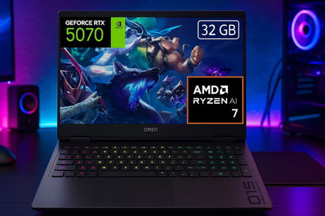 Imbatible en gaming con RTX 5070 y Ryzen AI 7, este HP OMEN 16 baja 330 euros, a su mínimo histórico