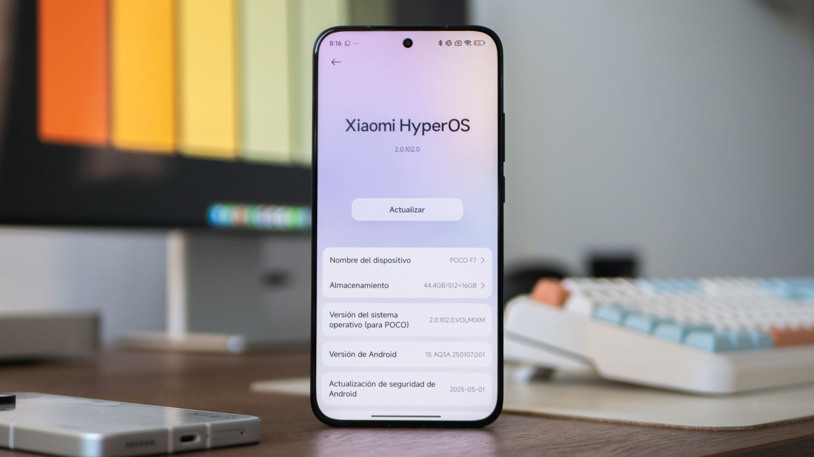 HyperOS en POCO F7