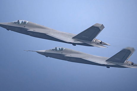 China deja al descubierto su nuevo caza furtivo J-35 en un vídeo oficial por error China deja al descubierto su nuevo caza furtivo J-35 en un vídeo oficial por error