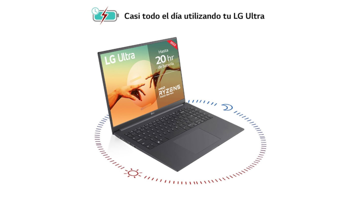 Un portátil de 1000 euros rebajado a 579: este LG Ultra es una auténtica joya con 1 TB SSD y hasta 20 horas de batería