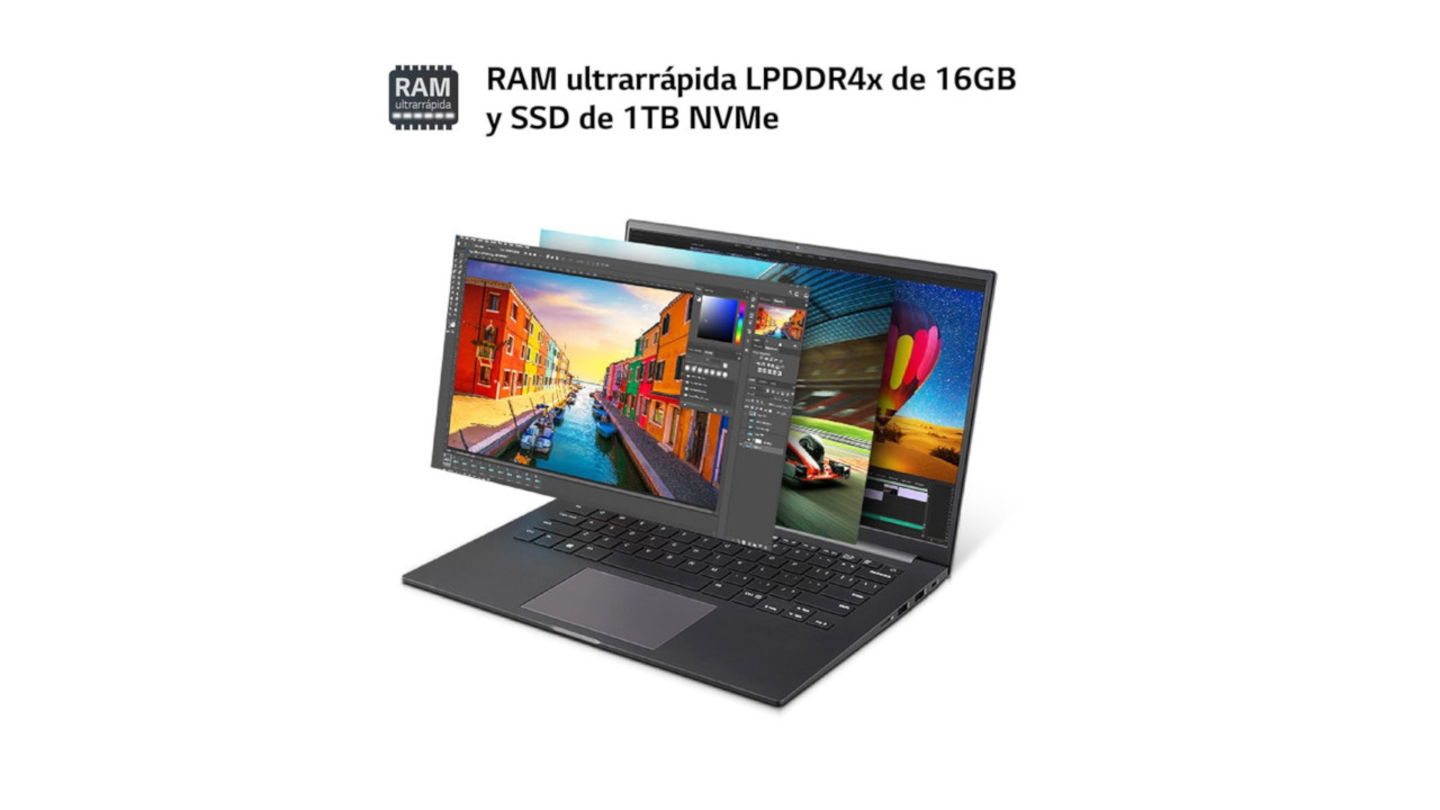 Un portátil de 1000 euros rebajado a 579: este LG Ultra es una auténtica joya con 1 TB SSD y hasta 20 horas de batería