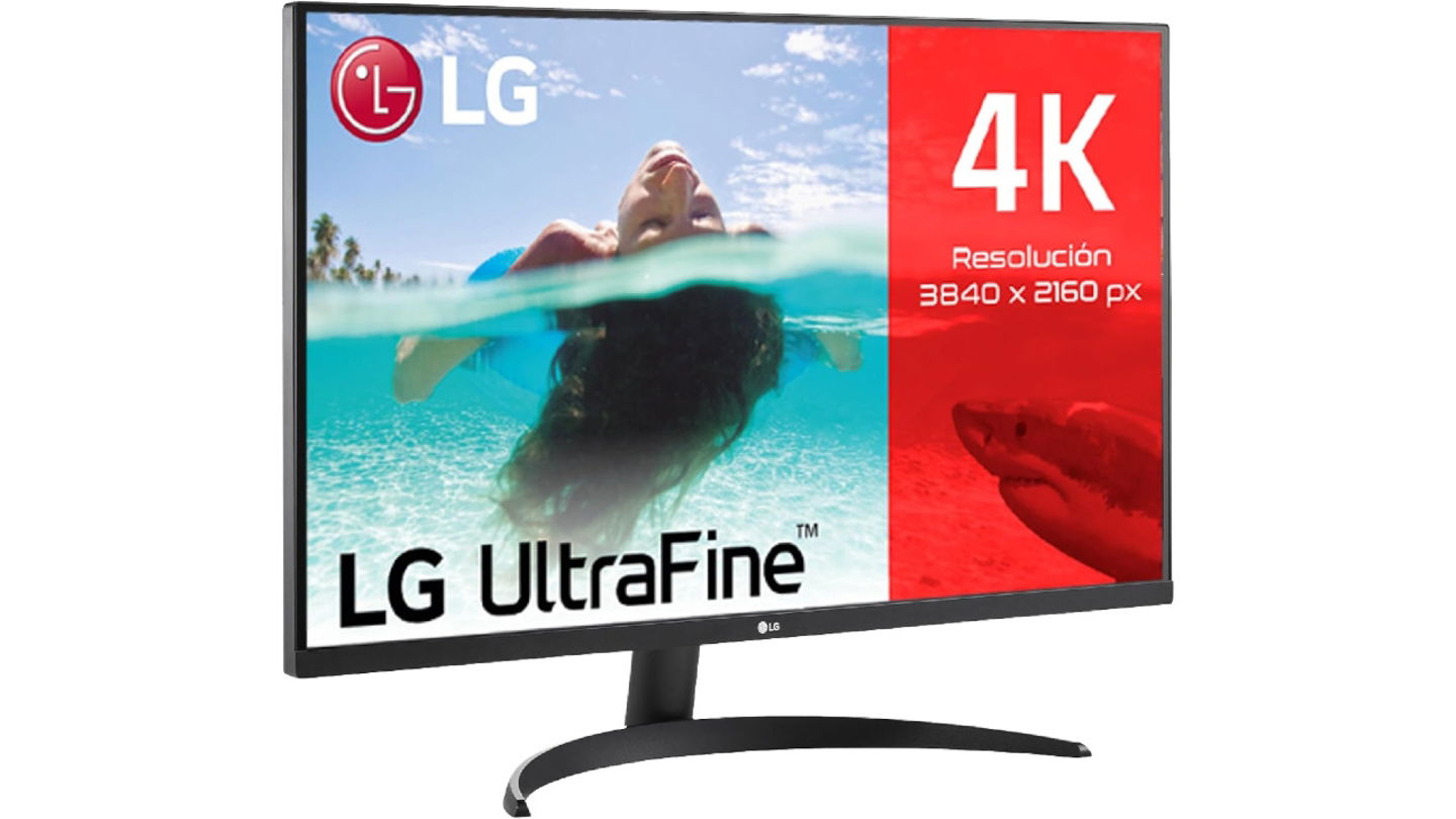 Rebaja impresionante en un monitor LG UltraFine de 32 pulgadas con 4K y AMD FreeSync