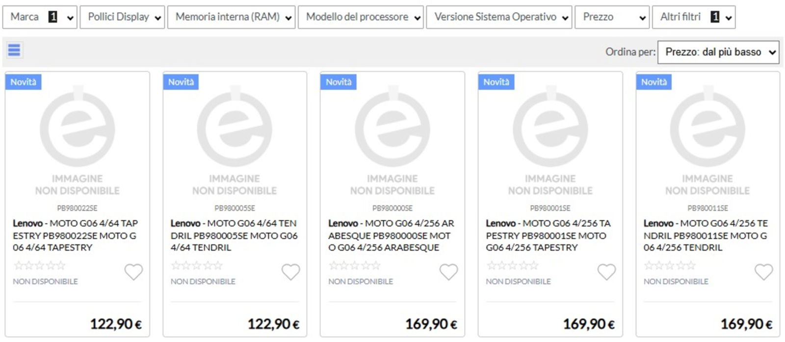 El nuevo moto G06 dará acceso al catálogo de Motorola por menos de 125 euros