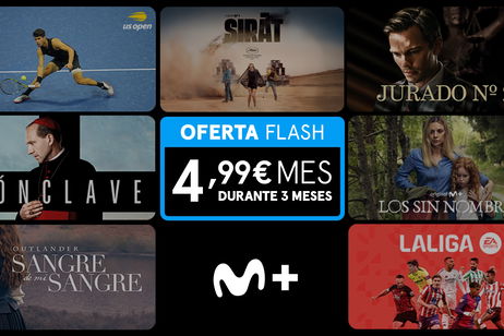 La mejor oferta de Movistar Plus+ regresa: 3 meses por solo 4,99 euros el mes La mejor oferta de Movistar Plus+ regresa: 3 meses por solo 4,99 euros el mes