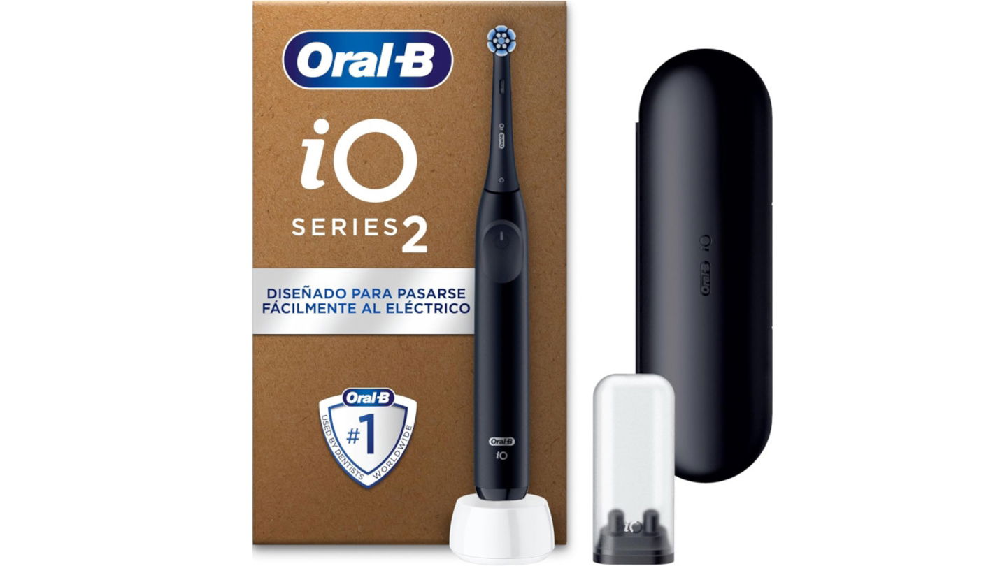 Cepillo de alta gama a precio de risa: el Oral-B iO 2 de desploma en Amazon, con sensor de presión, 3 modos y estuche de viaje