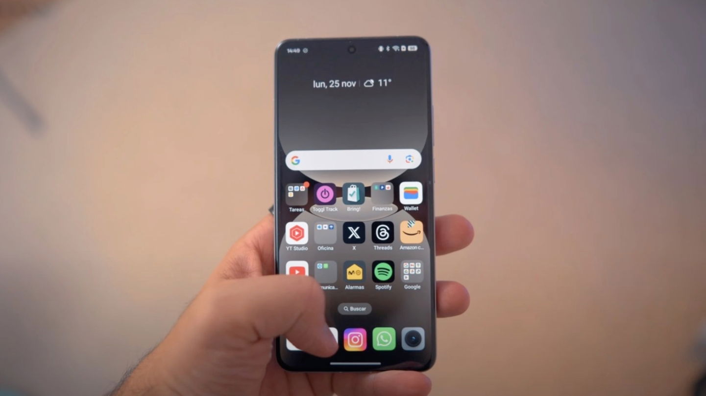 realme GT 7 Pro pantalla