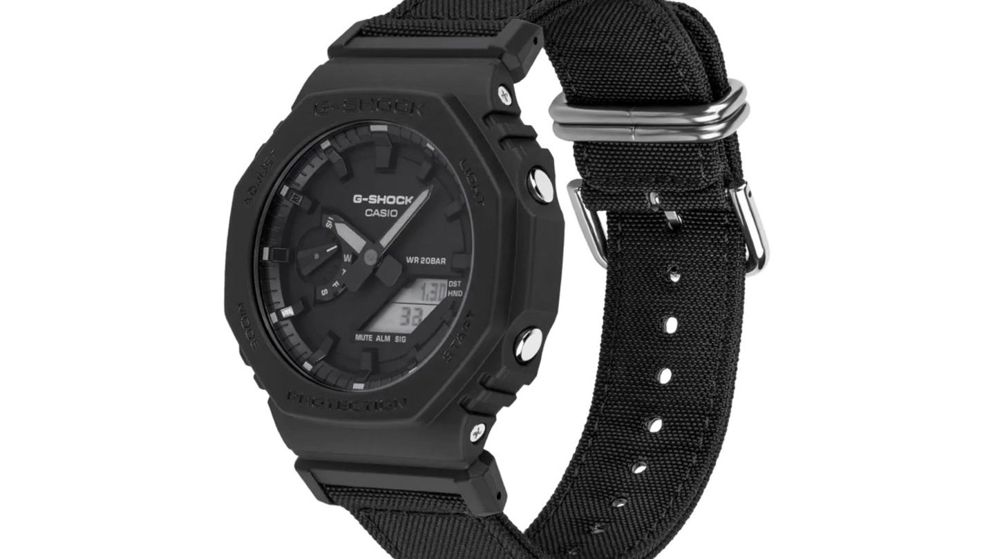 El G-Shock más buscado con correa de nailon, a precio de derribo: ¡un chollazo indestructible!