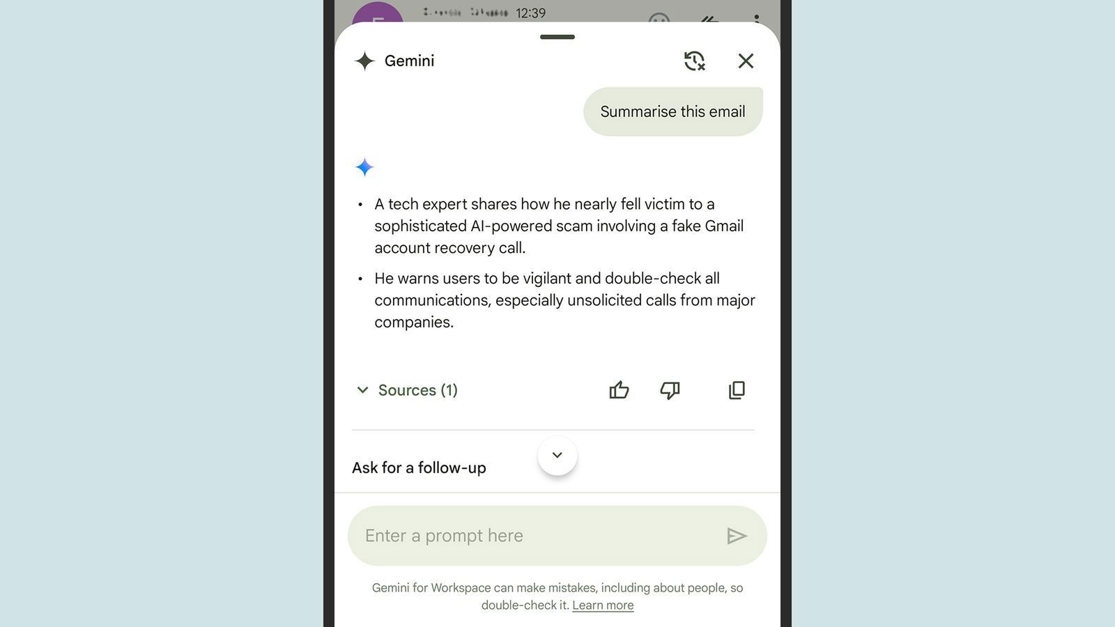 Hay una forma de usar a Gemini en campañas de phishing: unos hackers la han descubierto