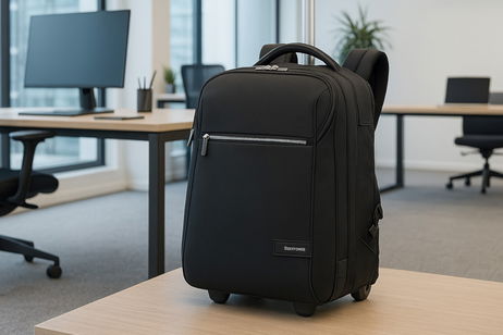 Así se protege un portátil de verdad: acolchada, con ruedas y sello Samsonite
