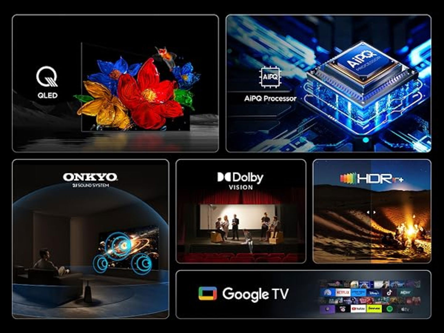 Smart tv con google tv