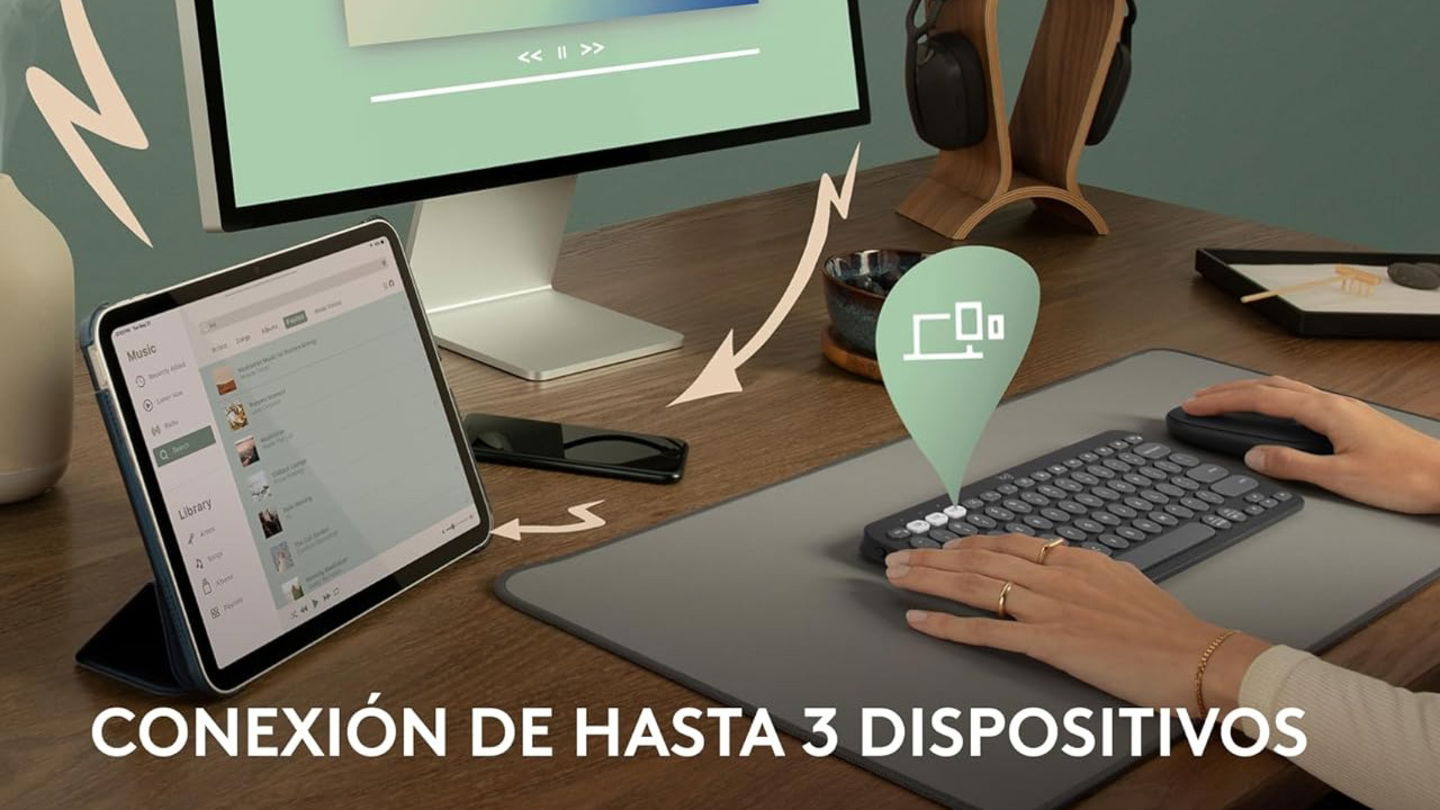 Tu nuevo teclado favorito cuesta menos de 24 euros y es de Logitech