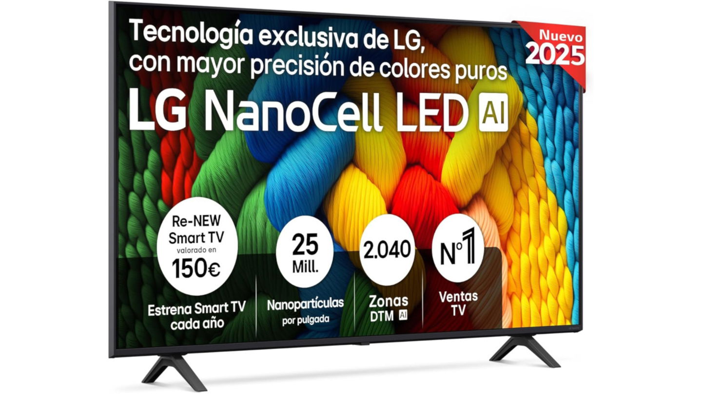 Descuentos históricos en televisores Smart TV por el Amazon Prime Day 2025: pantallas gigantes a precio de derribo