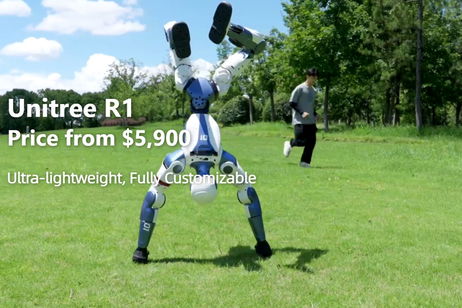 Tener un robot humanoide en casa ya no es ciencia ficción: así es el Unitree R1, que corre, baila y cuesta menos de 6.000 dólares Tener un robot humanoide en casa ya no es ciencia ficción: así es el Unitree R1, que corre, baila y cuesta menos de 6.000 dólares