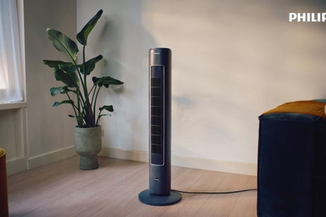 Duerme fresco sin oír nada: este ventilador Philips de 105 cm es elegante, silencioso y potente
