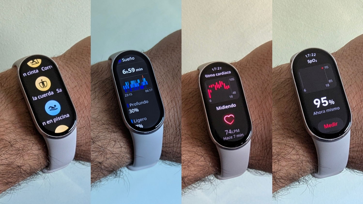 Xiaomi Smart Band 10 sensores